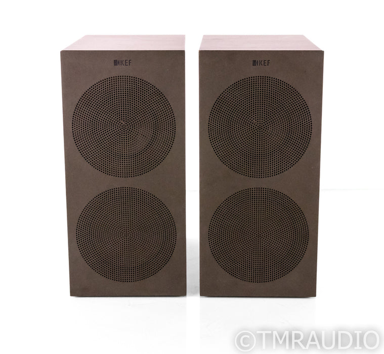 KEF R3 Bookshelf Speakers; Walnut Pair; R-3