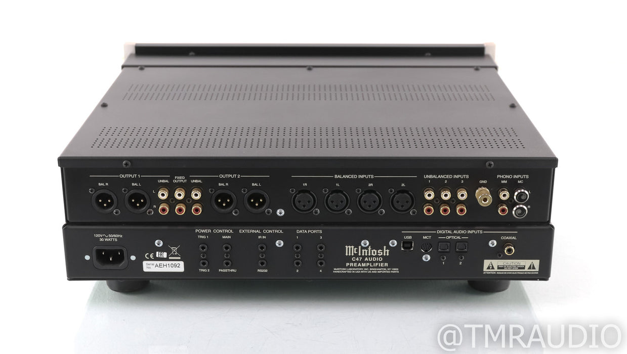 McIntosh C47 Stereo Preamplifier; C-47; Remote