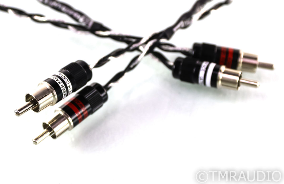 Kimber Kable Silver Streak RCA Cables; .75m Pair Interconnects