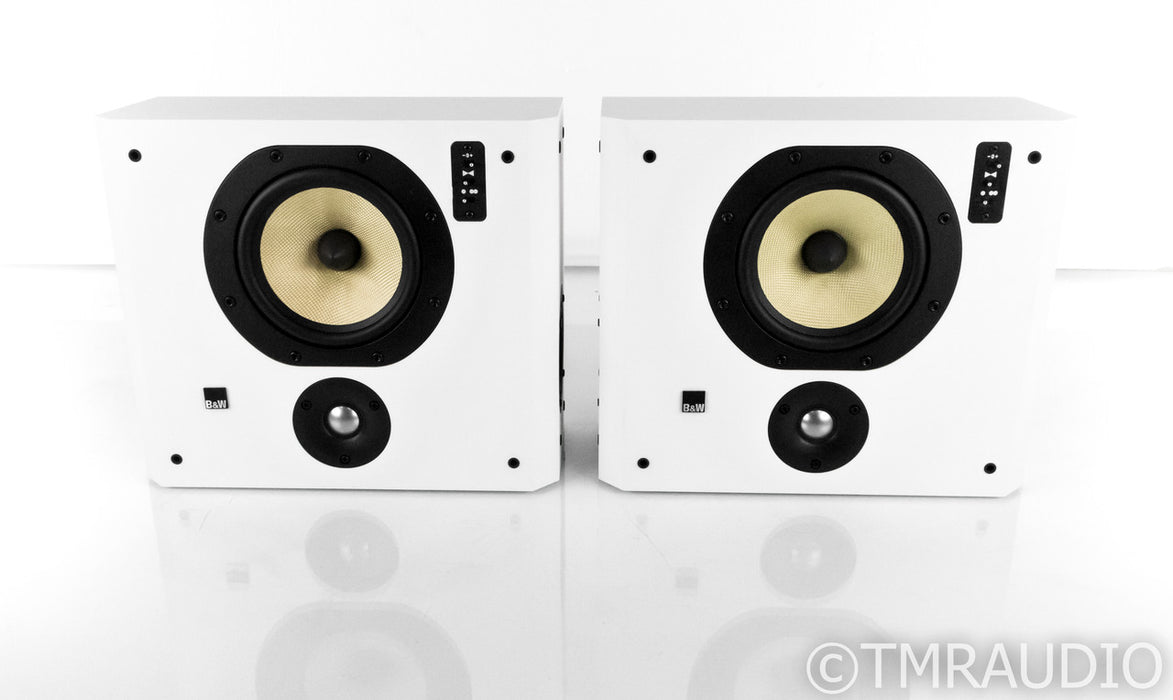 B&W DS7 On-Wall / Surround Speakers; White Pair DS-7