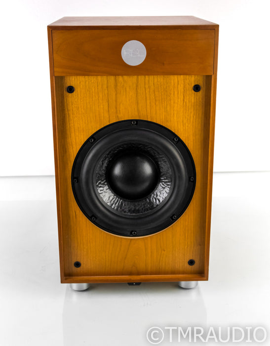 REL Acoustics Britannia B2 10" Powered Subwoofer; Natural Oak