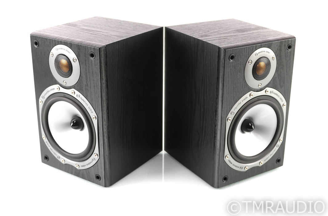 Monitor Audio Bronze BR1 Bookshelf Speakers; Black Pair; BR-1