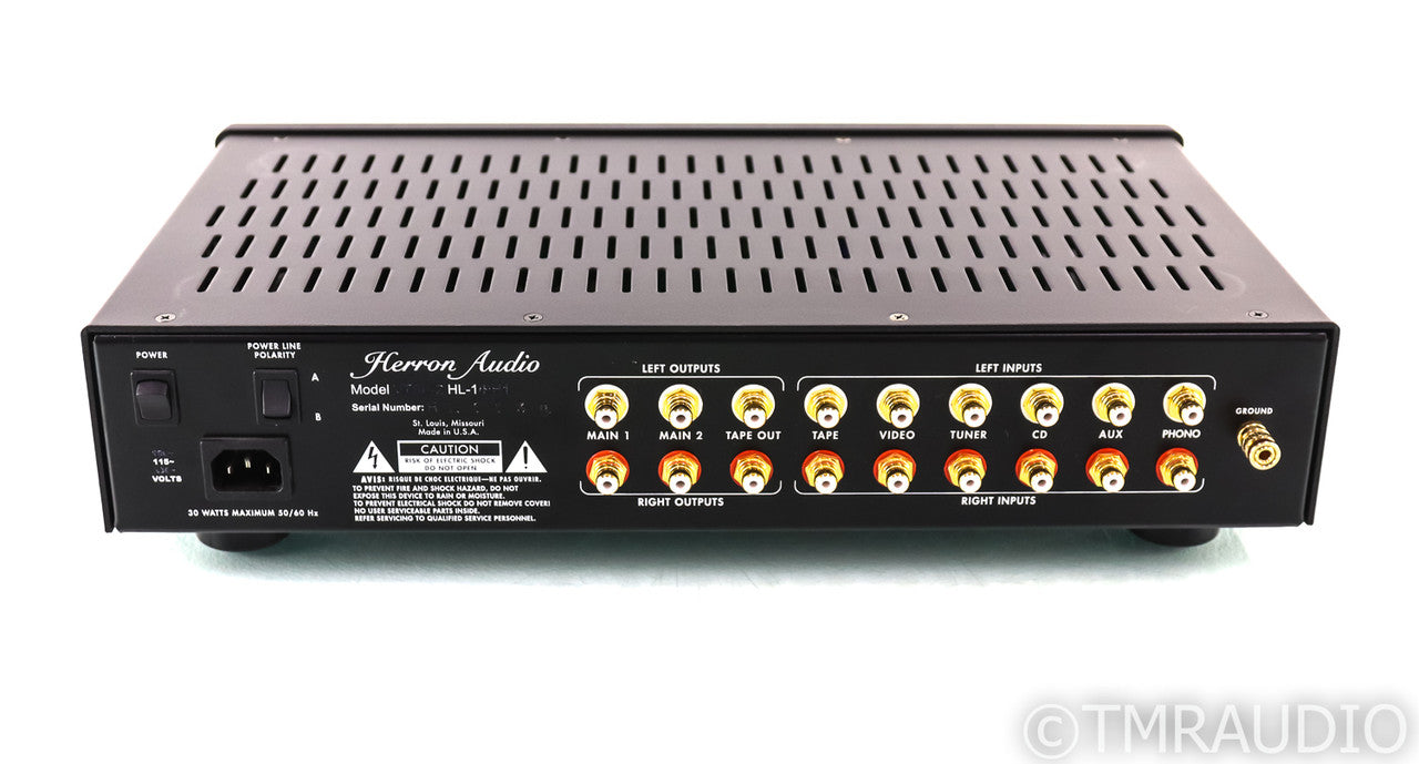 Herron HL-1 Stereo Preamplifier; HL1; Remote