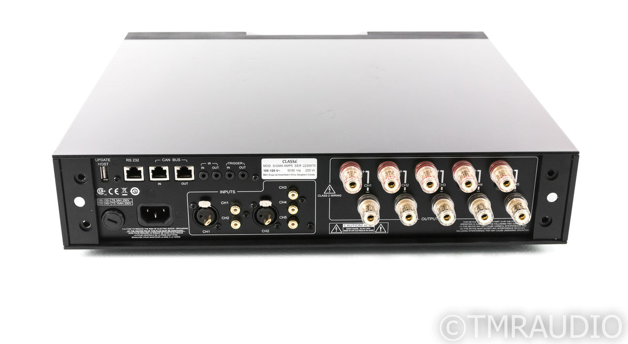 Classe Sigma AMP5 5 Channel Power Amplifier; Amp-5