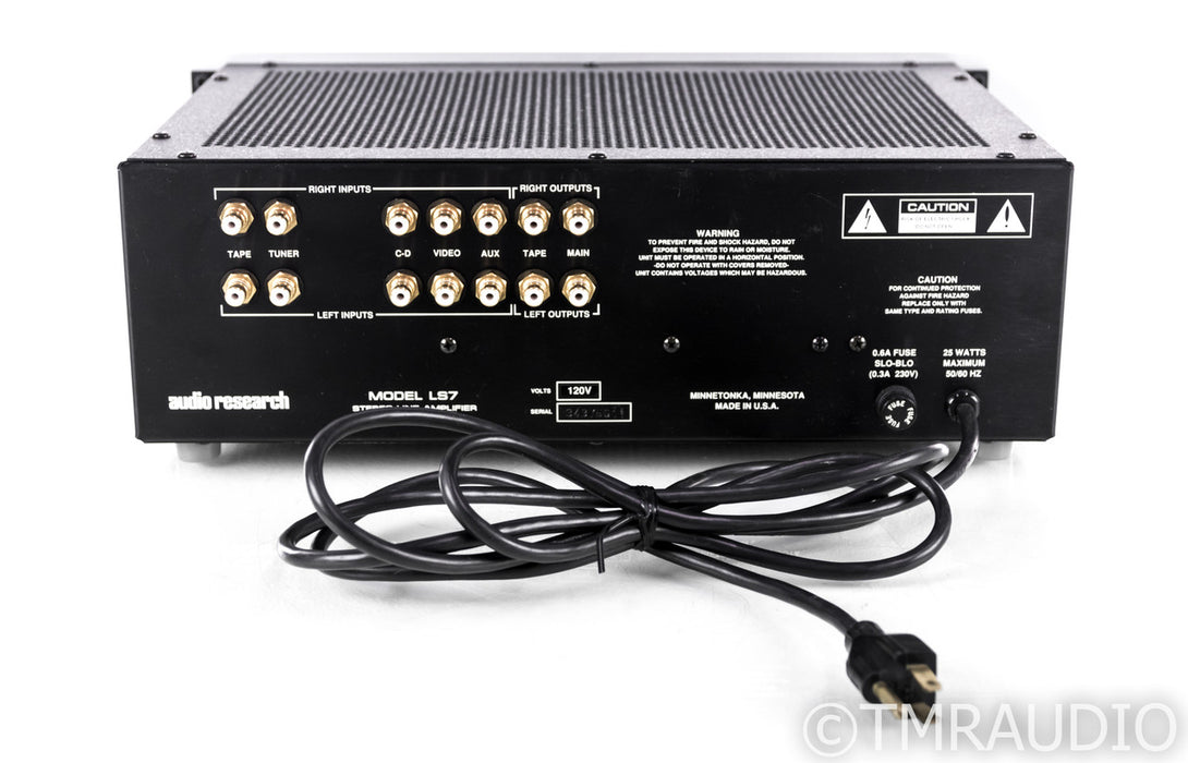 Audio Research LS-7 Stereo Tube Preamplifier; LS7