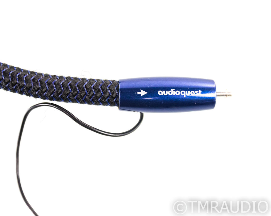 AudioQuest Husky RCA Subwoofer Cable; Single 5m Interconnect; 72v DBS