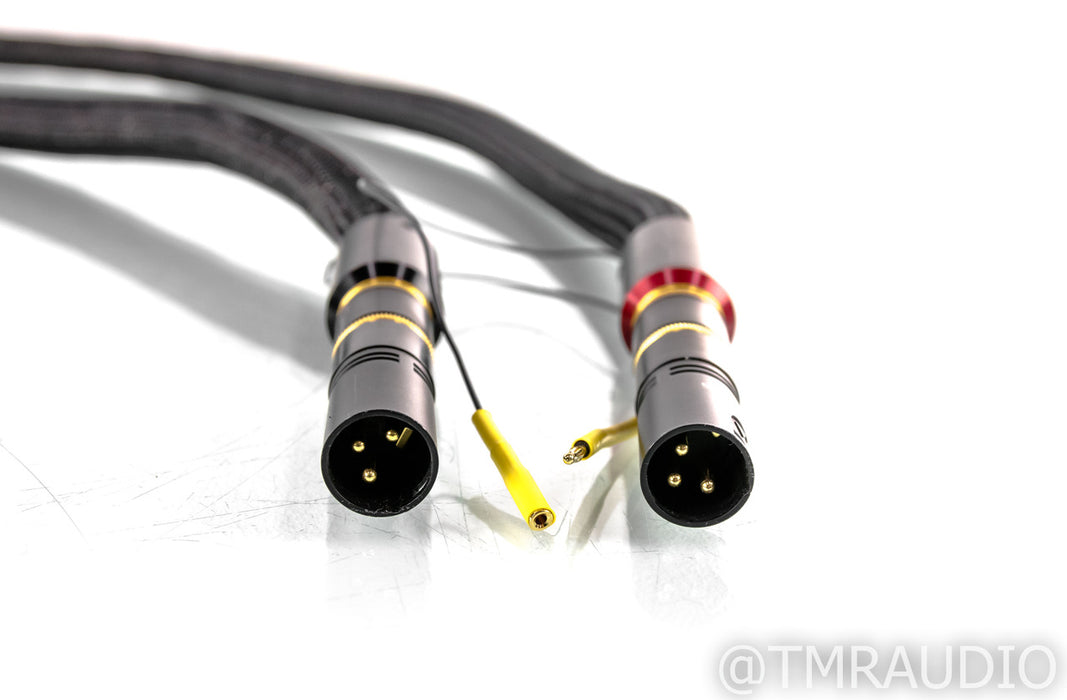 Tara Labs The Zero Evolution XLR Cables; 1.5m Pair Balanced Interconnects w/ HFX