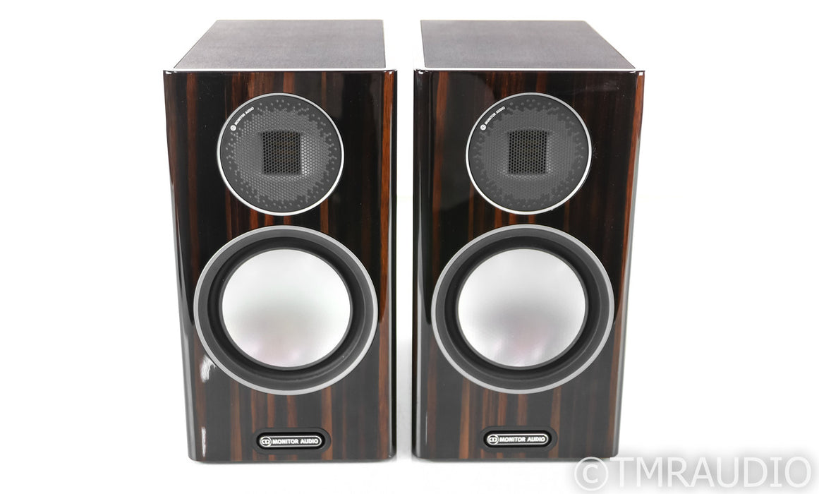 Monitor Audio Gold 100 5G Bookshelf Speakers; Piano Ebony Pair; 5th Gen