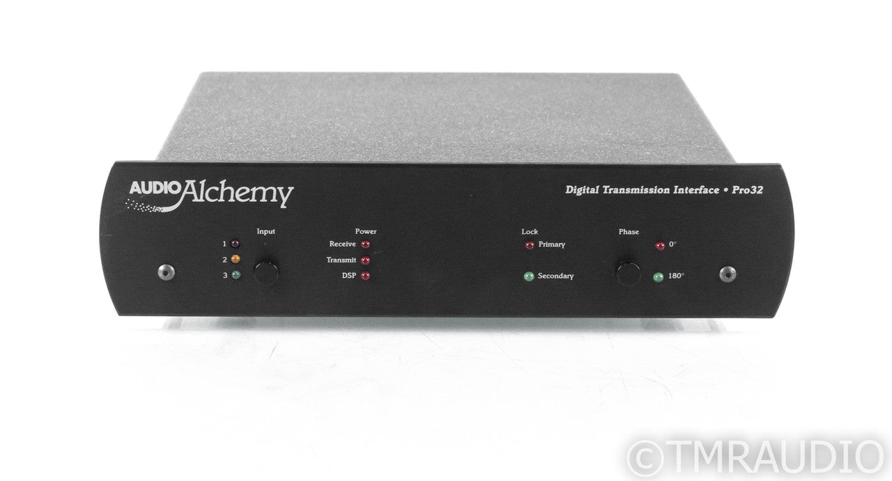 Audio Alchemy Digital Transmision Interface Pro 32 Jitter Filter; D/D Converter