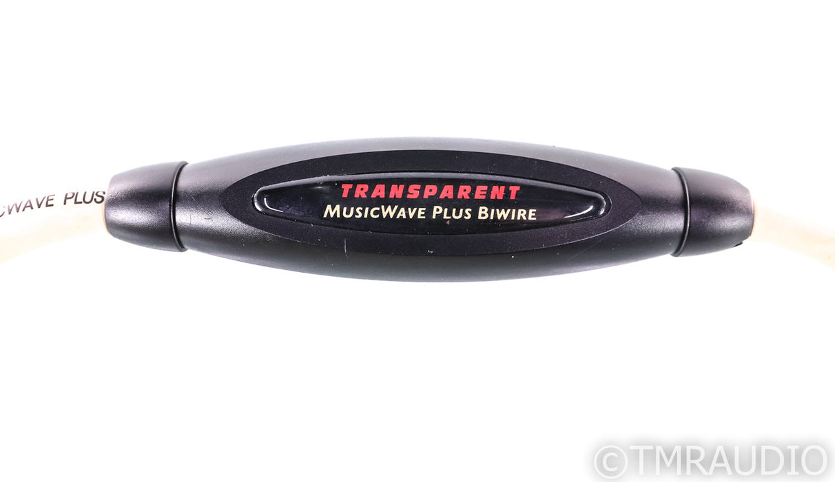 Transparent Audio MusicWave Plus Bi-Wire Speaker Cables; 8ft Pair