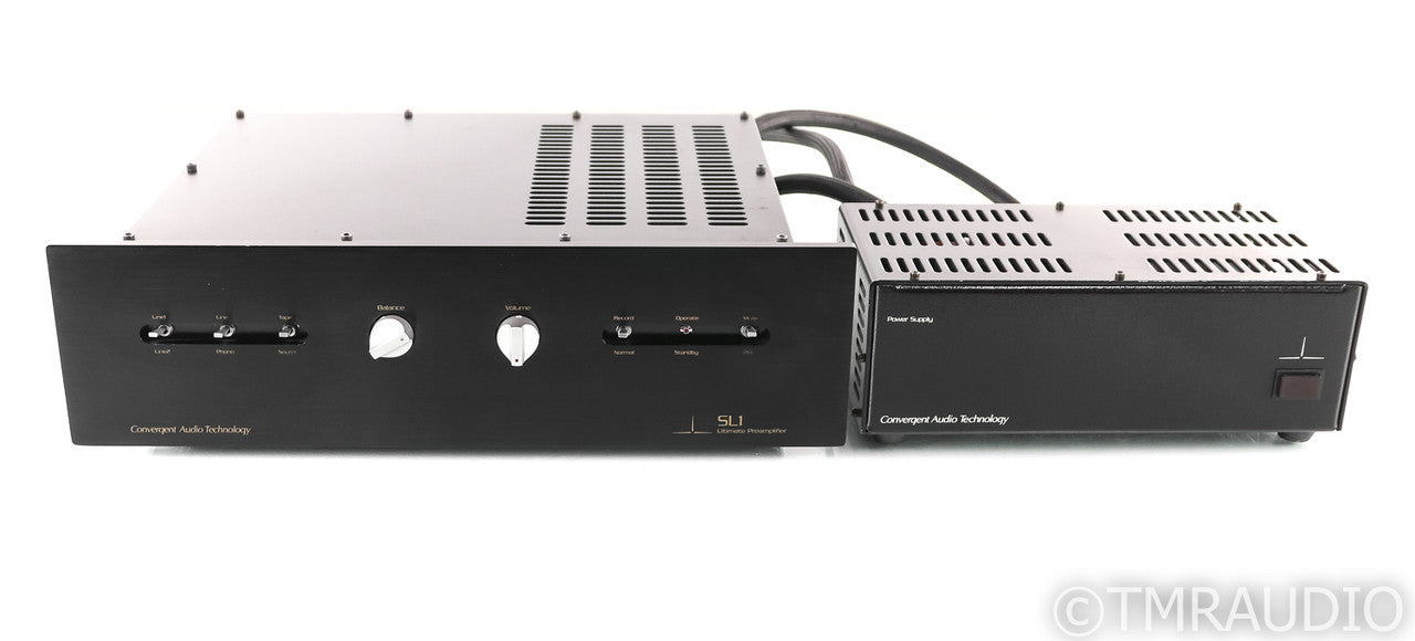 Convergent Audio SL1 Ultimate Stereo Tube Preamplifier; SL-1; CAT; Black