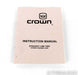 Crown Straight Line Two Stereo Preamplifier