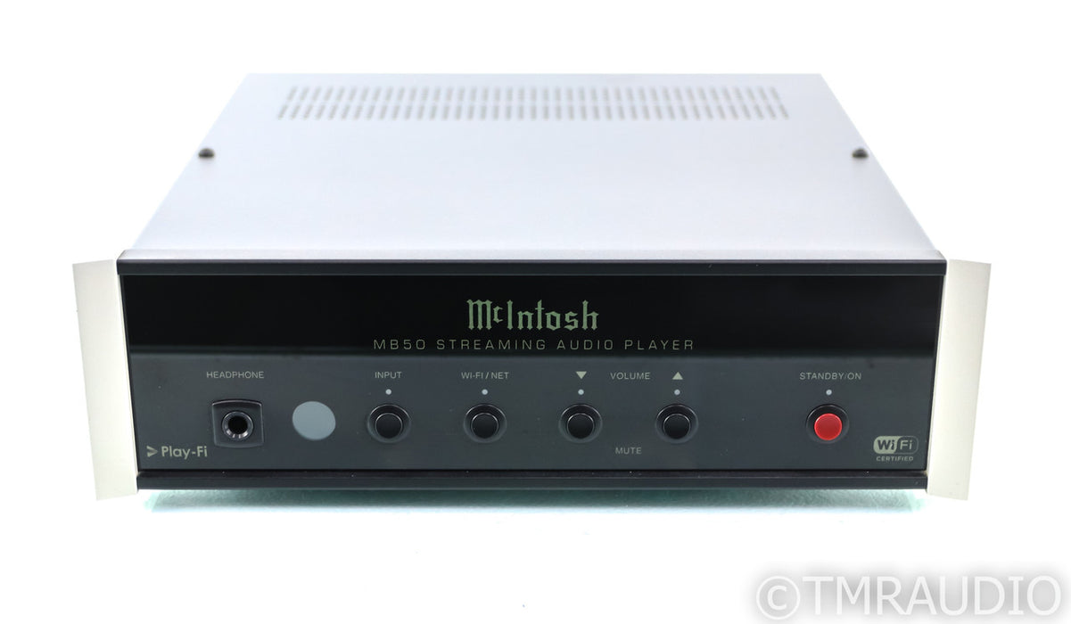 McIntosh MB50 Wireless Network Streamer; MB-50; Remote; Play-Fi