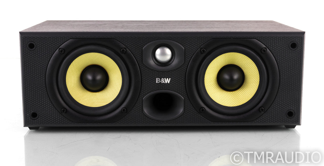 B&W CC6 S2 Center Channel Speaker; Black Ash; CC6S2