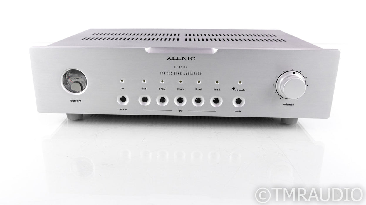 Allnic L-1500 Stereo Tube Preamplifier; L1500; Remote