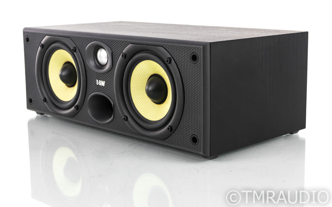 B&W CC6 S2 Center Channel Speaker; Black Ash; CC6S2
