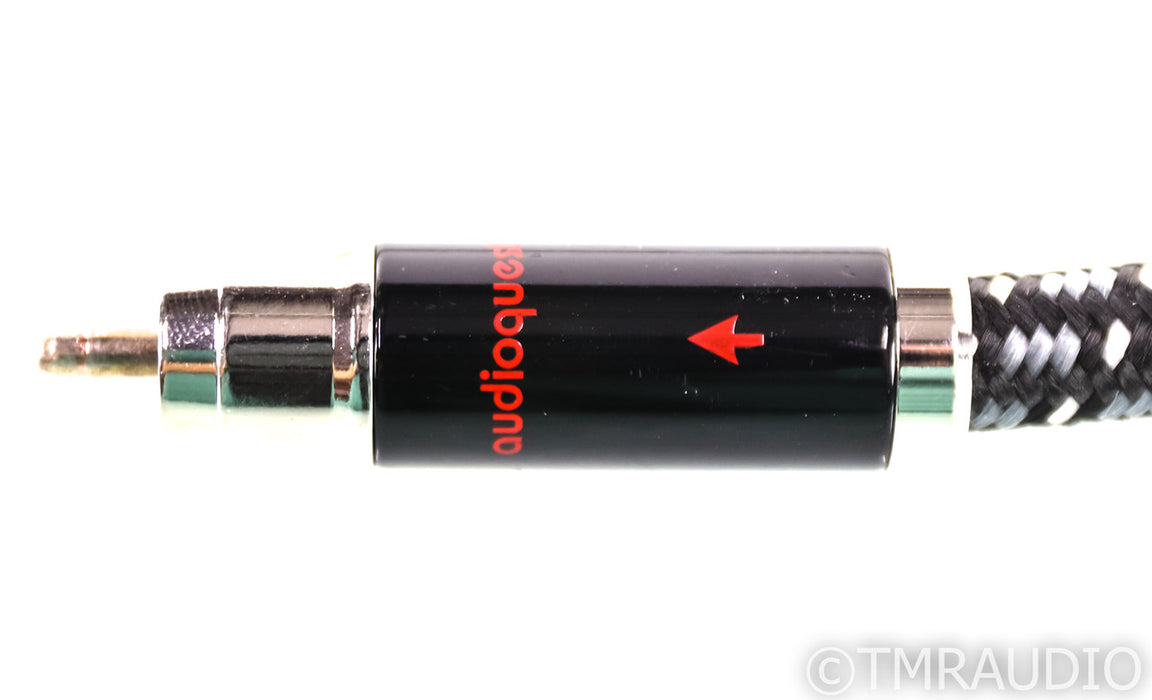 AudioQuest Niagara RCA Cables; 1m Pair Interconnects; 72v DBS