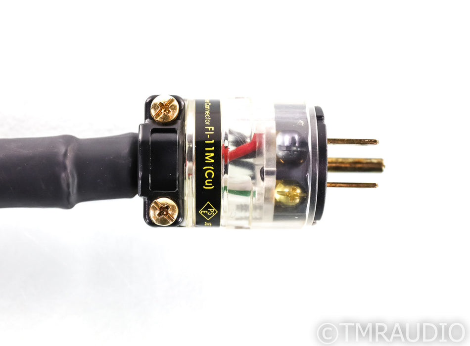Furutech Power Cable; 4ft AC Cord; FI-11m Cu Termination