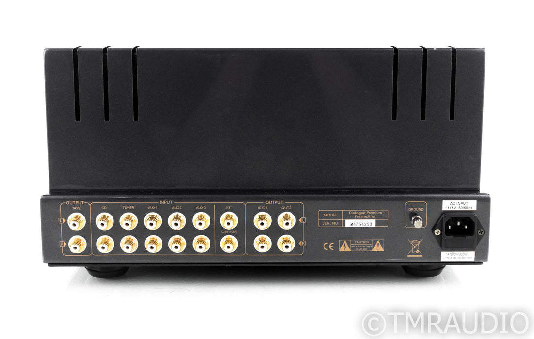 PrimaLuna Dialogue Premium Stereo Tube Preamplifier; Remote