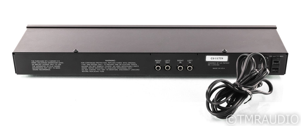 Carver C-9 Vintage Sonic Hologram Generator; C9