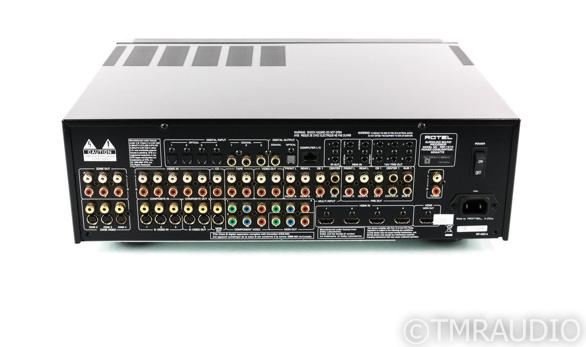Rotel RSP-1570 7.1 Channel Home Theater Processor; RSP1570