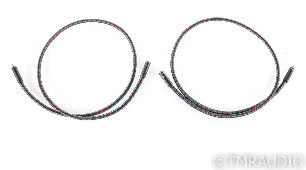 AudioQuest Viper RCA Cables; 1m Pair Interconnects