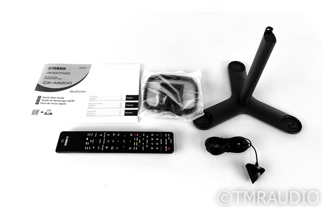 Yamaha CX-A5200 11.2 Channel Home Theater Processor; CXA5200; Remote; 4K UHD