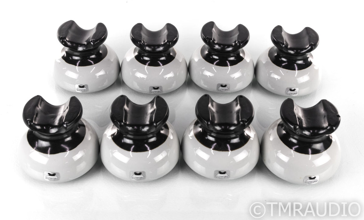Audioquest Cable Risers Audionut Cable Elevators / Risers; Set of 8; Ceramic — The Music Room