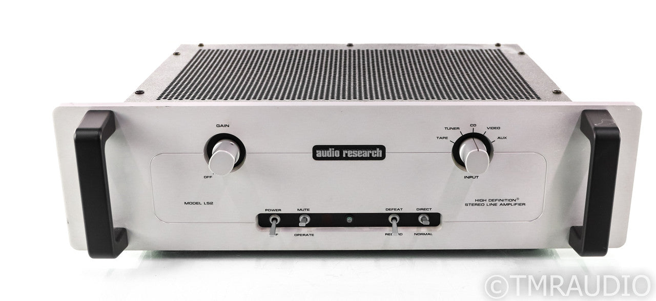 Audio Research LS2B MkII Stereo Tube Hybrid Preamplifier; No Remote