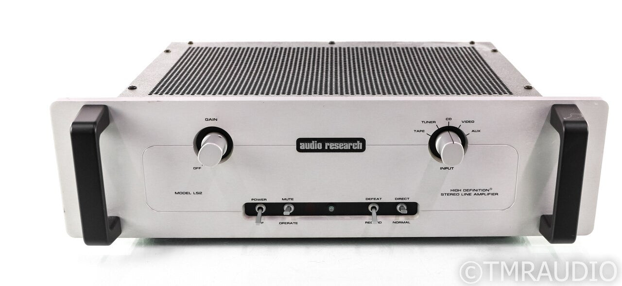 Audio Research LS2B MkII Stereo Tube Hybrid Preamplifier; No Remote