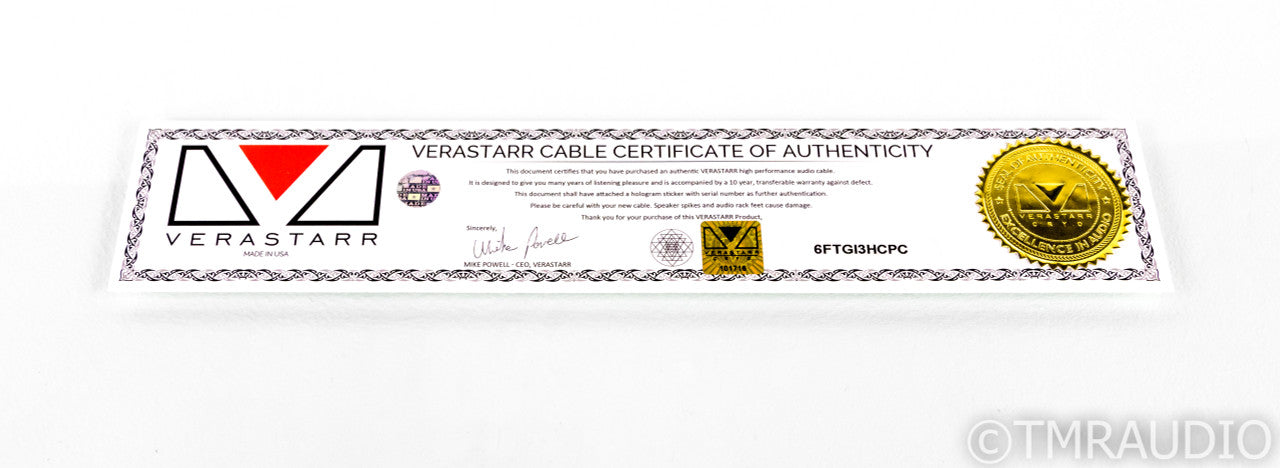Verastarr Grand Illusion Ribbon Power Cable; 2m AC Cord