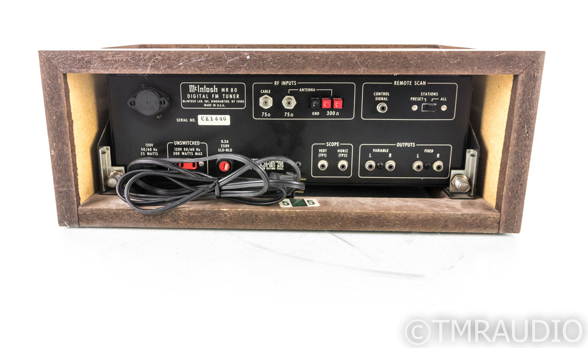 McIntosh MR80 Vintage Digital FM Tuner