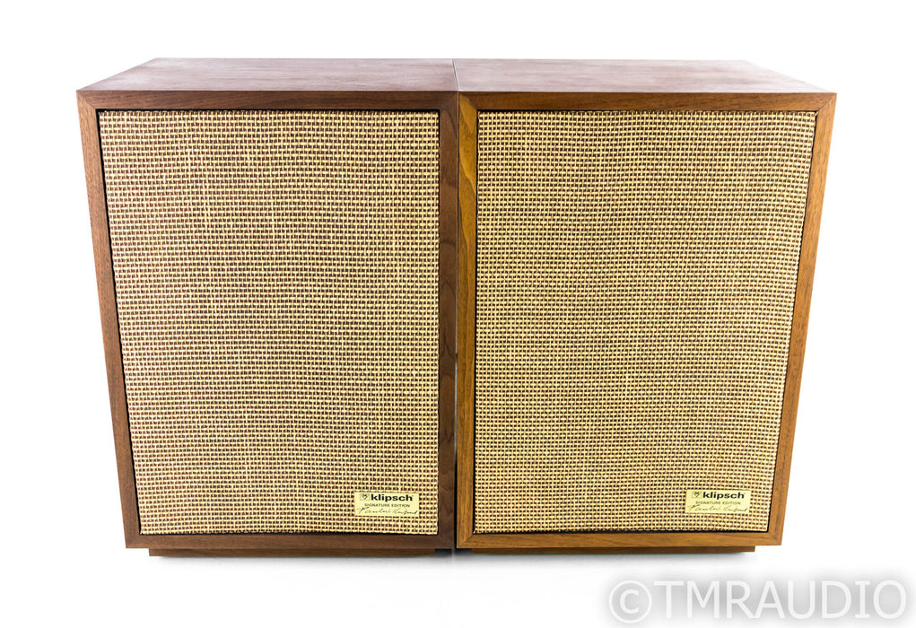 Klipsch Heresy II Signature Edition Vintage Speakers