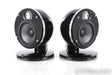 Focal Dome Bookshelf Speakers; Diamond Black Pair; Wall Mount Capable