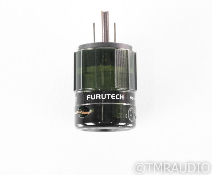 Furutech FI-28M (R) Rhodium Plated Male AC Mains Wall Plug; FI28M(R); 15A