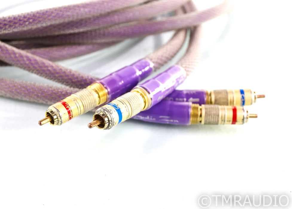 Acoustic Zen Matrix Reference RCA Cables; 15ft Pair Interconnects; Zero Crystal