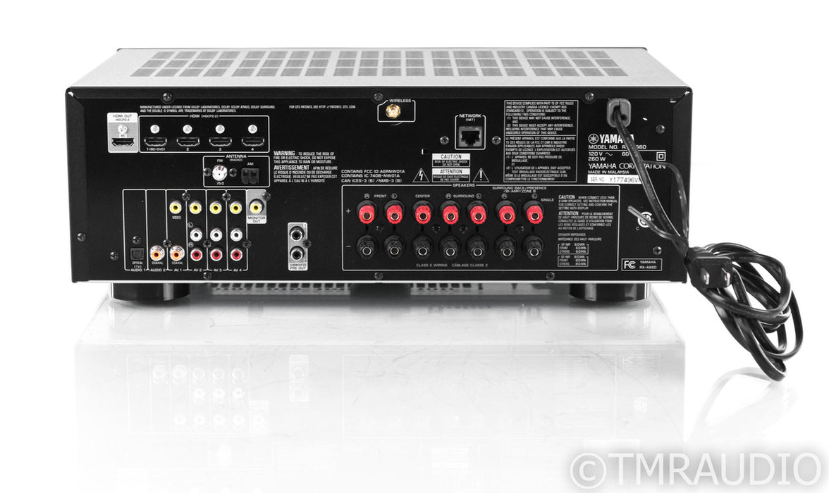Yamaha RX-A660 7.2 Channel Home Theater Receiver; RXA660; Bluetooth; Remote