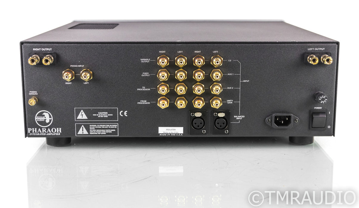 Rogue Audio Pharaoh Stereo Tube Hybrid Integrated Amplifier; Remote