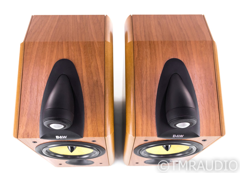 B&W CDM1NT Bookshelf Speakers; Cherrywood Pair; CDM-1NT