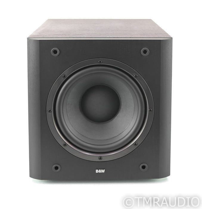 B&W ASW600 10" Powered Subwoofer; Black Ash; ASW-600