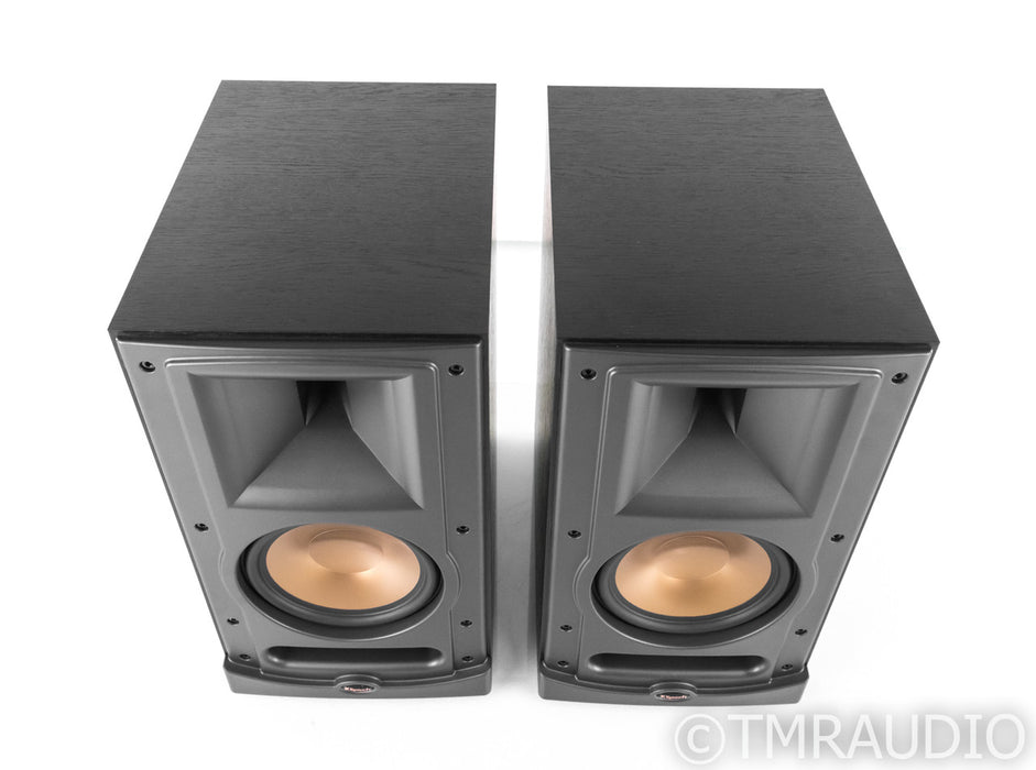 Klipsch Reference Series RB-61 Bookshelf Speakers; Black Ash Pair; Ref IV