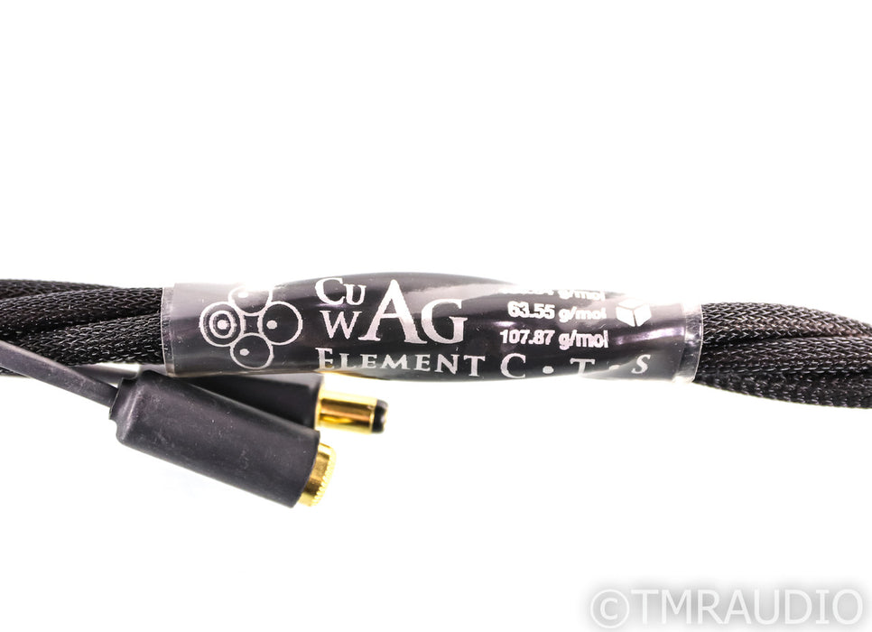 Synergistic Research Element CTS XLR Cables; 3m Pair Balanced Interconnects; MPC