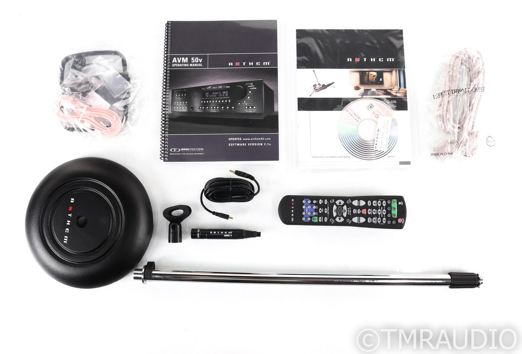 Anthem AVM 50V 7.2 Channel Home Theater Processor; 50-V; Remote; Rack Mountable