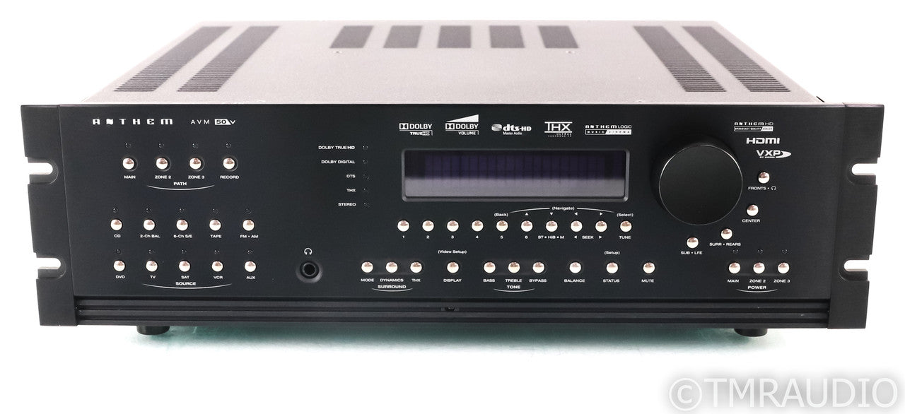 Anthem AVM 50V 7.2 Channel Home Theater Processor; 50-V; Remote; Rack Mountable