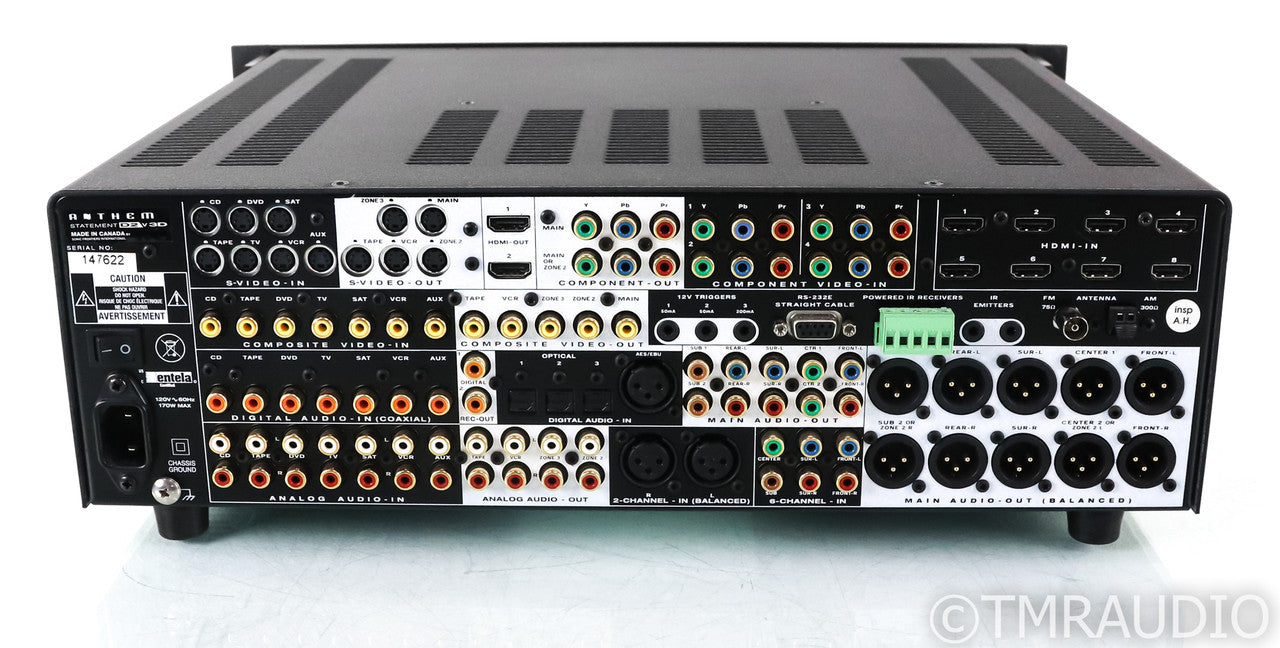 Anthem AVM 50V 7.2 Channel Home Theater Processor; 50-V; Remote; Rack Mountable