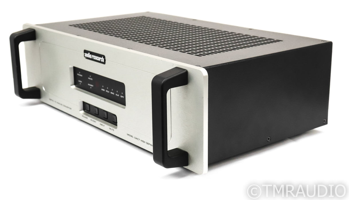 Audio Research DAC7 High Definition DAC; DAC-7; D / A Converter; USB; Silver