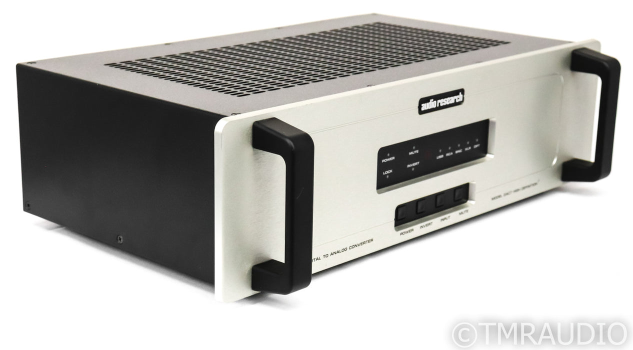 Audio Research DAC7 High Definition DAC; DAC-7; D / A Converter; USB; Silver