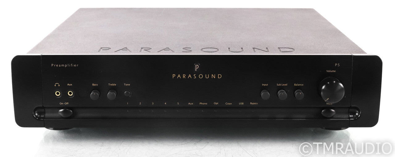 Parasound Halo P5 Stereo Preamplifier / DAC; MM / MC Phono; USB