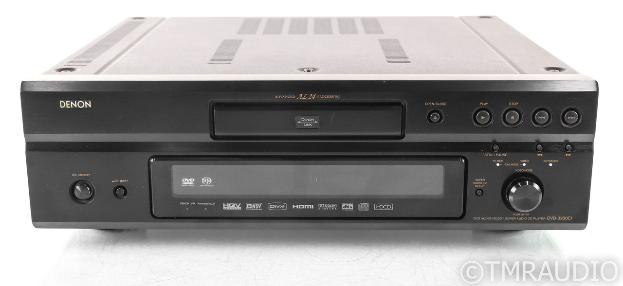 Denon DVD-3930CI CD / DVD / SACD Player; DVD3930CI; New Laser (No Remote)