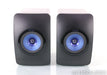 KEF LS50 Wireless Powered Bookshelf Speakers; Gloss Black Pair